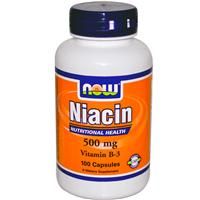 Витамин В-3- Ниацин(Никотиновая кислота) 100 кап. 500мг