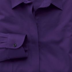 Женская рубашка сиреневая Charles Tyrwhitt приталенная Fitted (WS236PUR)