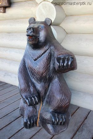 Деревянная фигура "Медведь малый"
