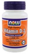 Витамин D3- здоровые кости 2000ме 120 кап