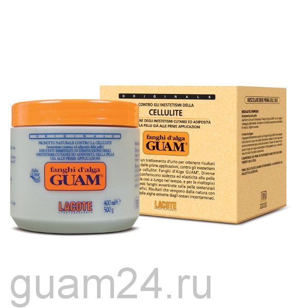 GUAM Маска антицеллюлитная ,Fanghi D’alga 500 г. код (0035)