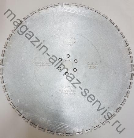 Алмазный диск LASER STANDART ⌀ 1800 мм. для стенорезных машин HILTI 20-32 кВт