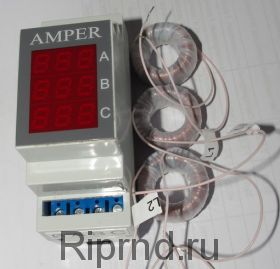 Амперметр 3х-фазный AMPER