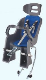 Кресло детское FLINGER SW-BC07-01 с крепленим вместо багажника, макс.22 кг