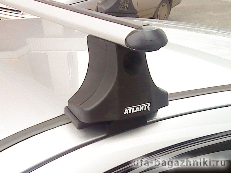 Багажник на крышу Fiat Albea, Атлант, аэродинамические дуги