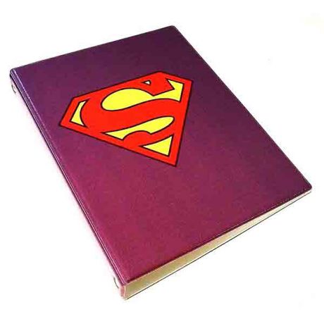 Обложка для тетрадных блоков " Супермен "