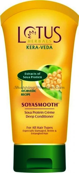Кондиционер для волос Соевые протеины Лотус Хербалс / Lotus Herbals Conditioner Soyasmooth