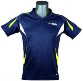 Теннисная рубашка Stiga Style (сине-желтый)