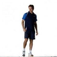 Теннисная рубашка Stiga Creator Хлопок (темно-синий)