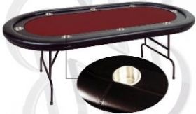 Игровой стол - Покер "Martinique" (красный)