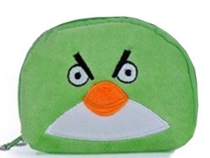 зеленый кошелек Angry Birds