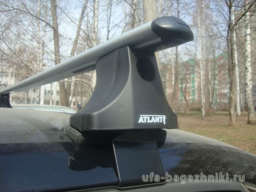 Багажник на крышу Chevrolet Aveo, Атлант, аэродинамические дуги