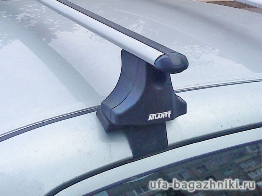 Багажник на крышу Toyota Corolla 2006-13, Атлант, аэродинамические дуги