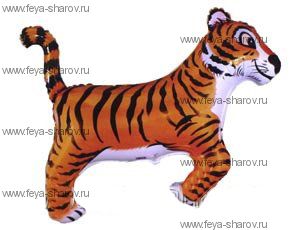шар фольгированный "Тигр"
