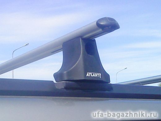 Багажник на крышу Nissan X-Trail, Атлант, аэродинамические дуги