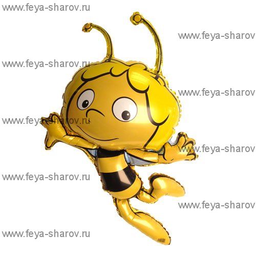 Шар фольгированный Пчелка Майя 90 см