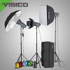 Visico VL PLUS 200 Soft box/Barndoor kit  Комплект студийного оборудования