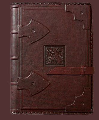 Кожаный ежедневник в стиле 19 века, модель 19
