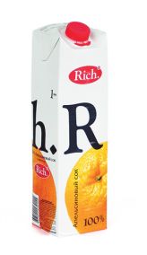Сок Rich, апельсин 1л