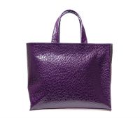 Фиолетовая итальянская сумка