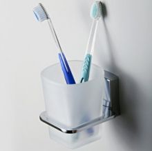 Стакан для зубных щеток стеклянный wasserkraft Серия Leine К-5000