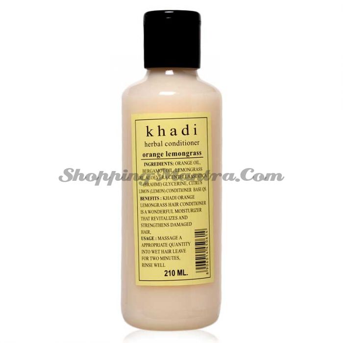 Кондиционер для волос Апельсин&Лимонная трава / Khadi Orange Lemon Grass Hair Conditioner