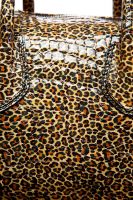 Леопардовая сумка с мелкими пятнами