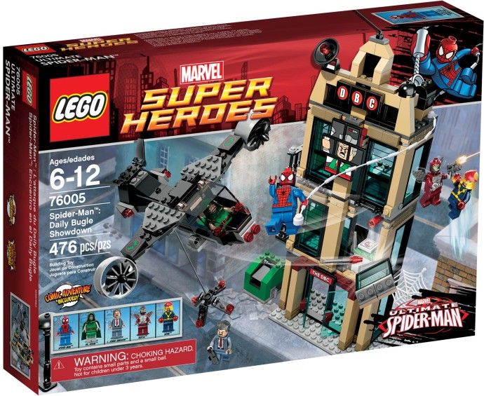76005  Человек-паук: Решающий бой у Дейли Багл Конструктор ЛЕГО Супергерои
