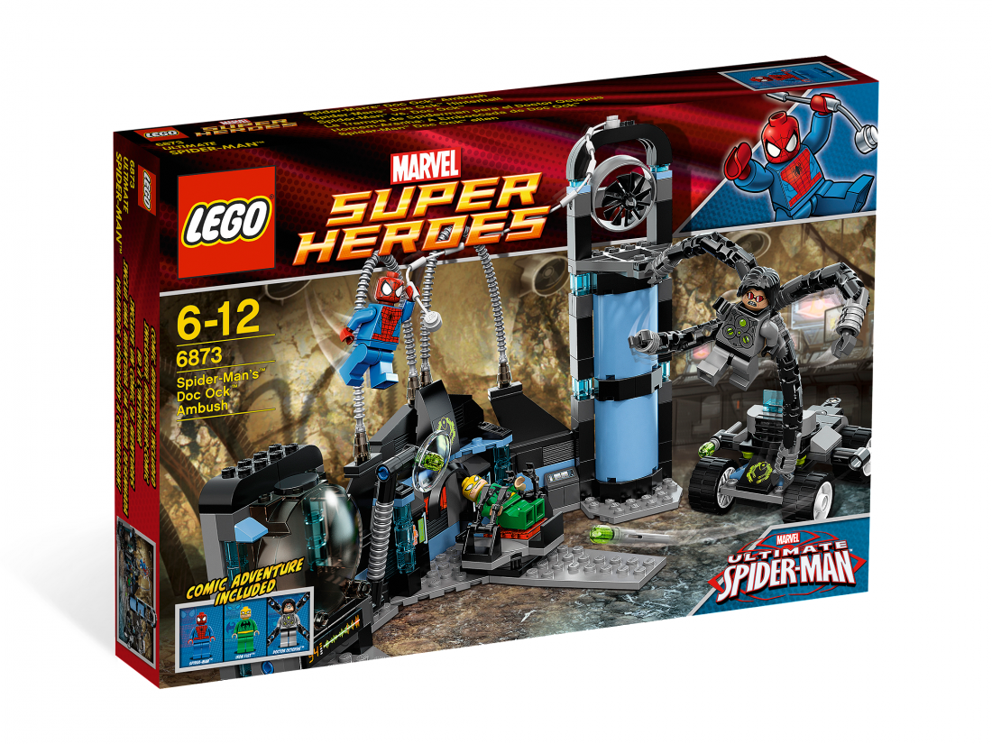 6873 Человек-паук: Засада Доктора Октопуса Конструктор ЛЕГО Супергерои