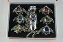 Комплект крылатых колец мафиозной семьи "VONGOLA"