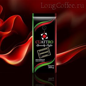 Кофе CUATTRO "Espresso Blend"