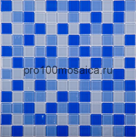 J-347 стекло. Мозаика серия CRYSTAL,  размер, мм: 318*318 (NS Mosaic)