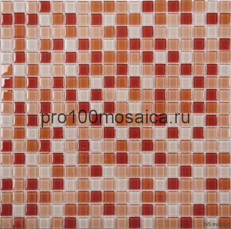 J-354 стекло. Мозаика серия CRYSTAL,  размер, мм: 305*305 (NS Mosaic)