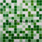 MIX11 зеленый (бумага) . Мозаика серия ECONOM , вид MIX (СМЕСИ),  размер, мм: 327*327 (NS Mosaic)