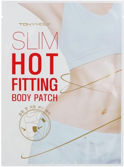 Slim Hot Fitting Patch - Антицеллюлитный пластырь для проблемных зон с разогревающим эффектом