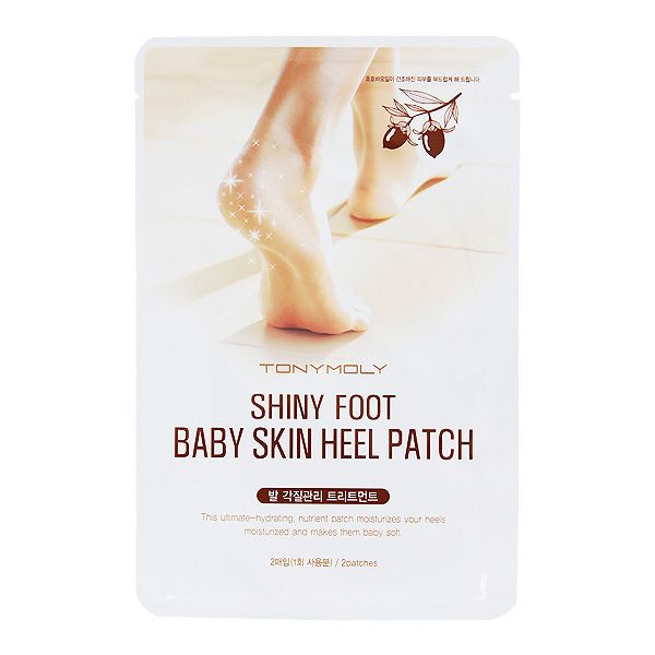 Shiny Foot Baby Skin Heel Patch - Патчи для смягчения загрубевшей кожи пяток.