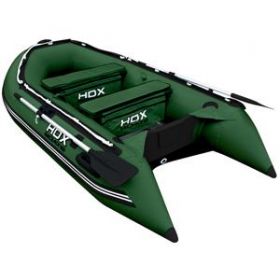 Лодка HDX надувная, модель OXYGEN 280 AL, цвет зелёный