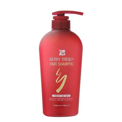 Tony Moly Шампунь для волос с эффектом термозащиты Berry Trendy Hair 500мл