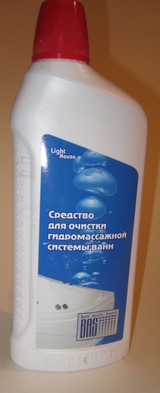 Средство для очистки гидромассажных ванн. 500мл. (№5)