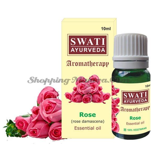 Натуральное эфирное масло Роза Свати Аюрведа / Swati Ayurveda Rose Essential Oil