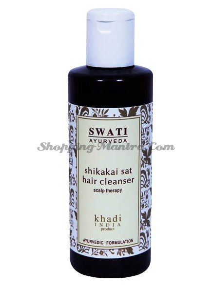 Травяной шампунь с экстрактом Шикакай Свати Аюрведа / Swati Ayurveda Shikakai Sat Shampoo