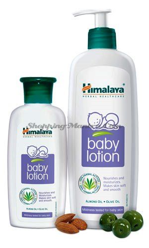 Лосьон для тела малышей Миндальное масло&Олив Хималая  / Himalaya Baby Lotion
