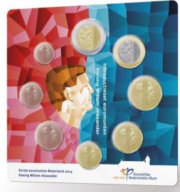 Официальный набор евро-монет  Нидерланды 2014