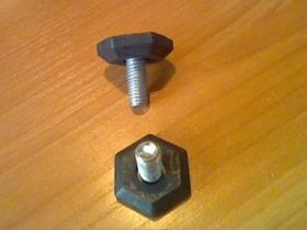 Ножка для стиральных машин D10mm, длиная