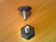 Ножка для стиральных машин D10mm, длиная