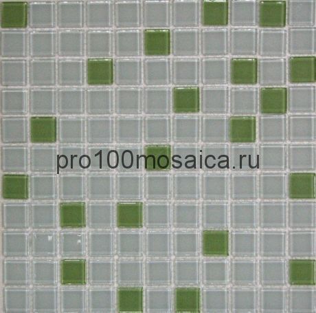 Jump Green №8 (light) сетка. Мозаика вид РАСТЯЖКИ размер, мм: 300*300 доп элемент