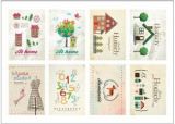 Набор наклеек "Ancien Stamp Sticker" – Homely