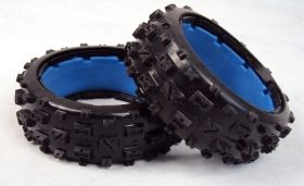 HPI Baja 5B front knobby "MT TIRE" tire set