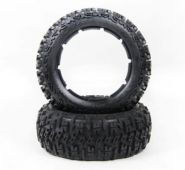 HPI Baja 5B front small knobby "EXCAVATOR" tire set