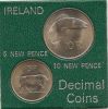Набор монет Ирландия 1969